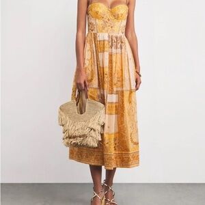 Zimmermann | Dresses | Iso Zimmermann Laurel Frill Midi Dress | Poshmark